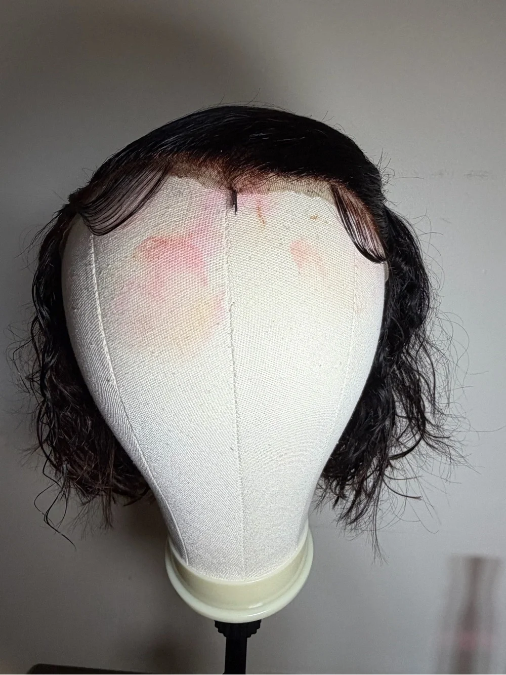Custom 12” Human Hair Lace Front Wig – Ready to Wear